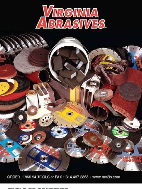 bonded abrasives catalog